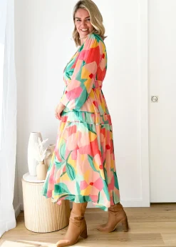 Women Gingham & Heels Maxi><noscript><img width=