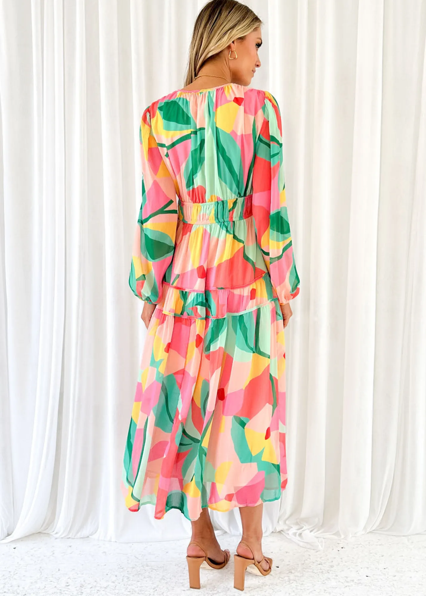 Women Gingham & Heels Maxi>Sylvannah Maxi Dress