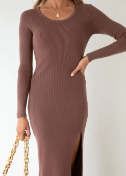 Women Gingham & Heels Knit Dresses><noscript><img width=