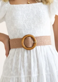 Women Gingham & Heels Belts><noscript><img width=