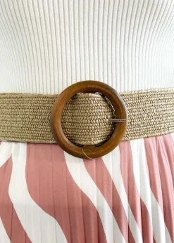 Women Gingham & Heels Belts><noscript><img width=