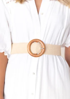 Women Gingham & Heels Belts><noscript><img width=