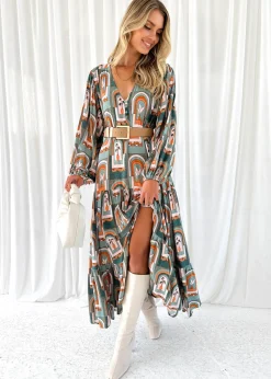 Women Gingham & Heels Maxi><noscript><img width=