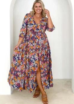 Women Gingham & Heels Maxi><noscript><img width=