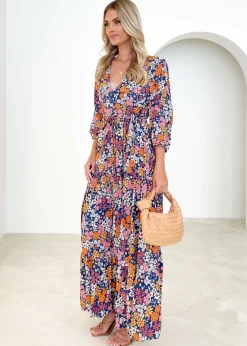 Women Gingham & Heels Maxi><noscript><img width=