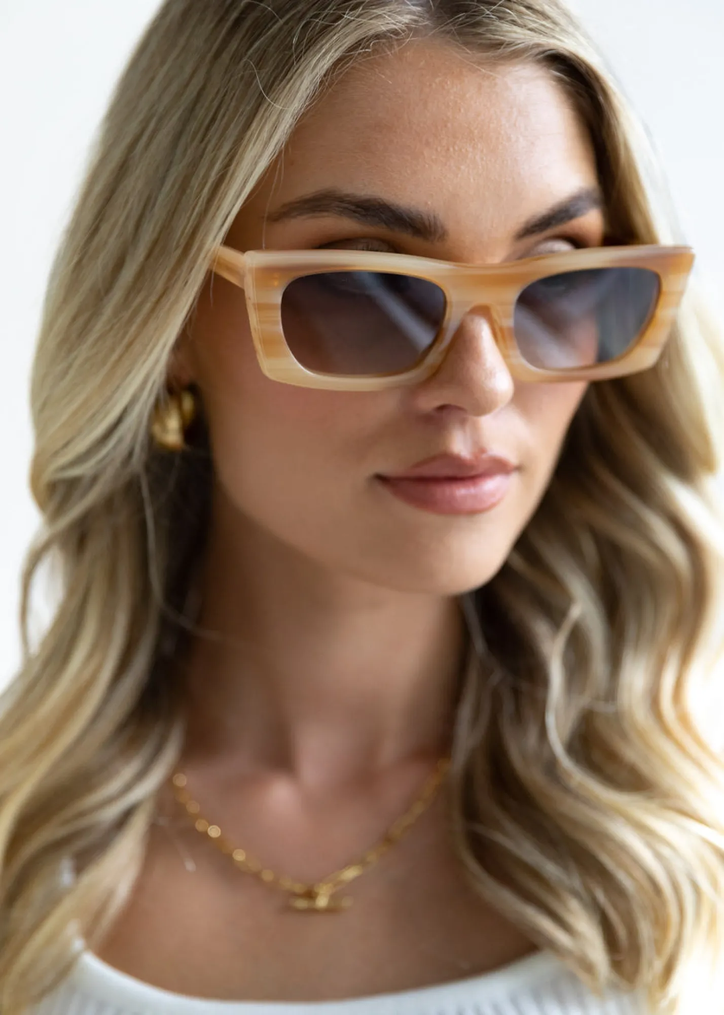 Women Gingham & Heels Sunglasses>The Crawford Sunglasses