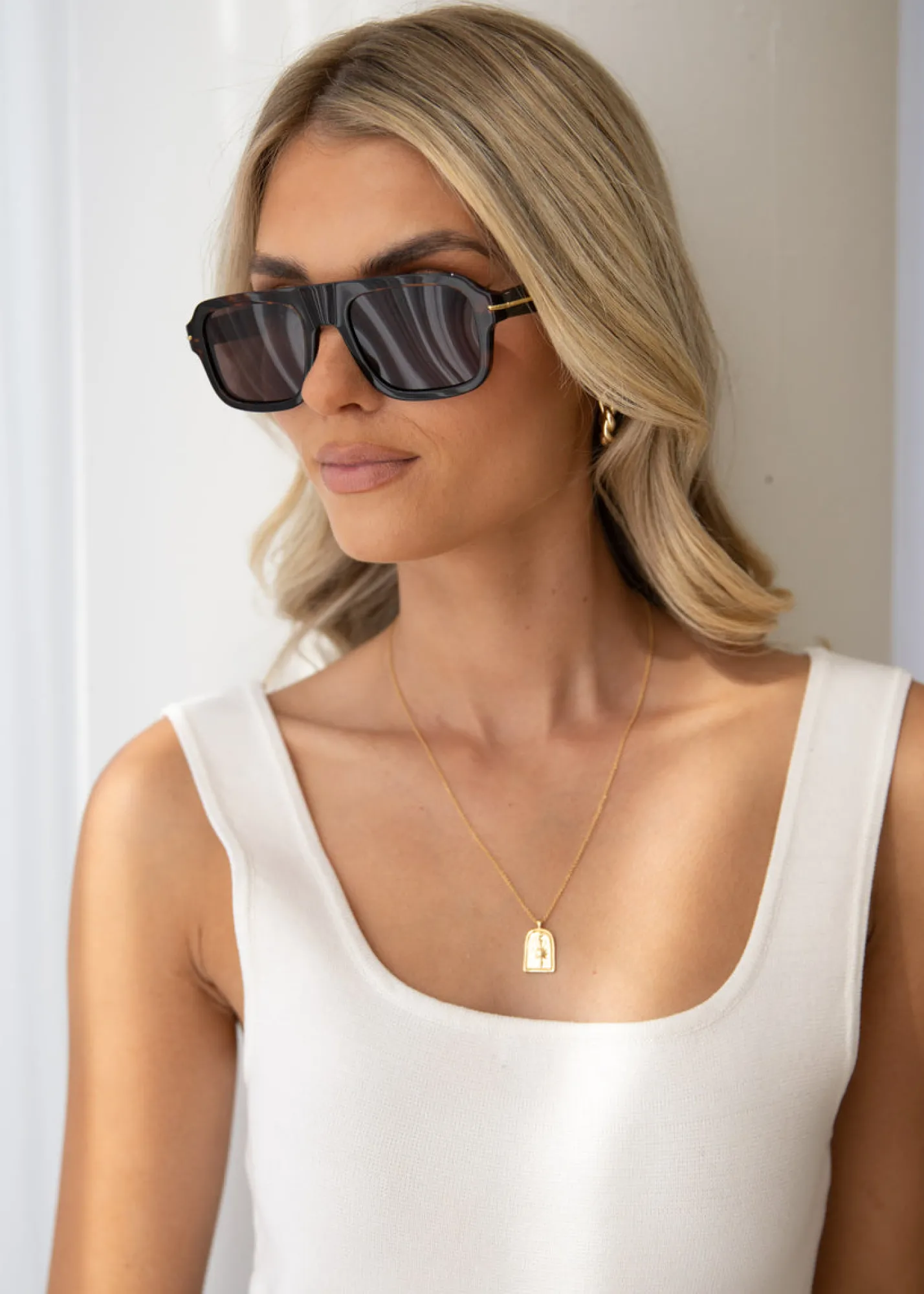 Women Gingham & Heels Sunglasses>The Karlie Sunglasses