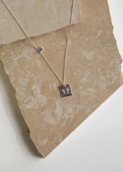 Women Gingham & Heels Jewellery>Theta Charm Necklace