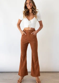 Women Gingham & Heels Pants><noscript><img width=