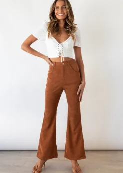 Women Gingham & Heels Pants><noscript><img width=