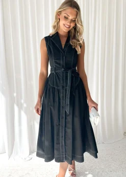 Women Gingham & Heels Midi>Tiarne Midi Dress