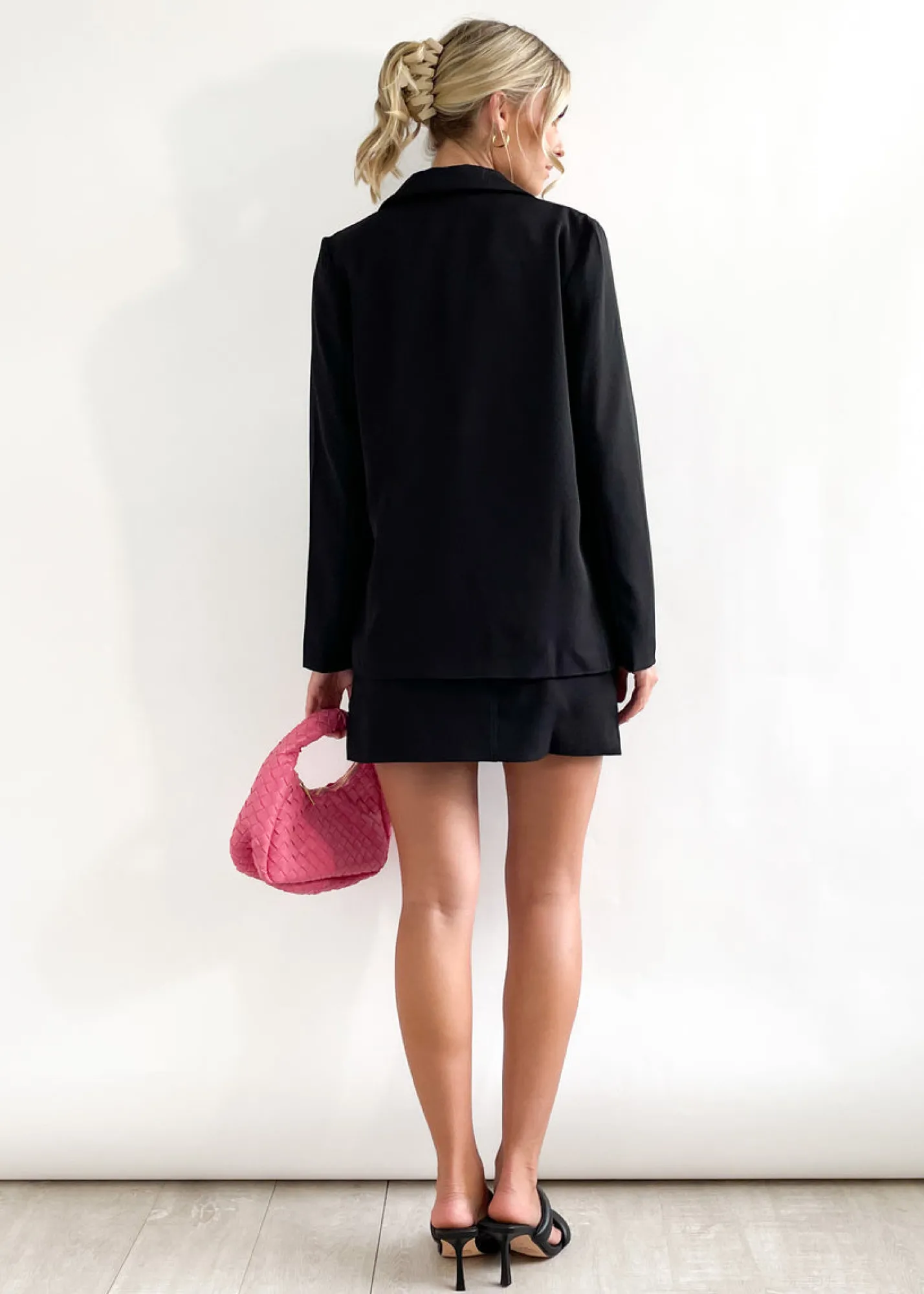 Women Gingham & Heels Sets>Tiegan Blazer