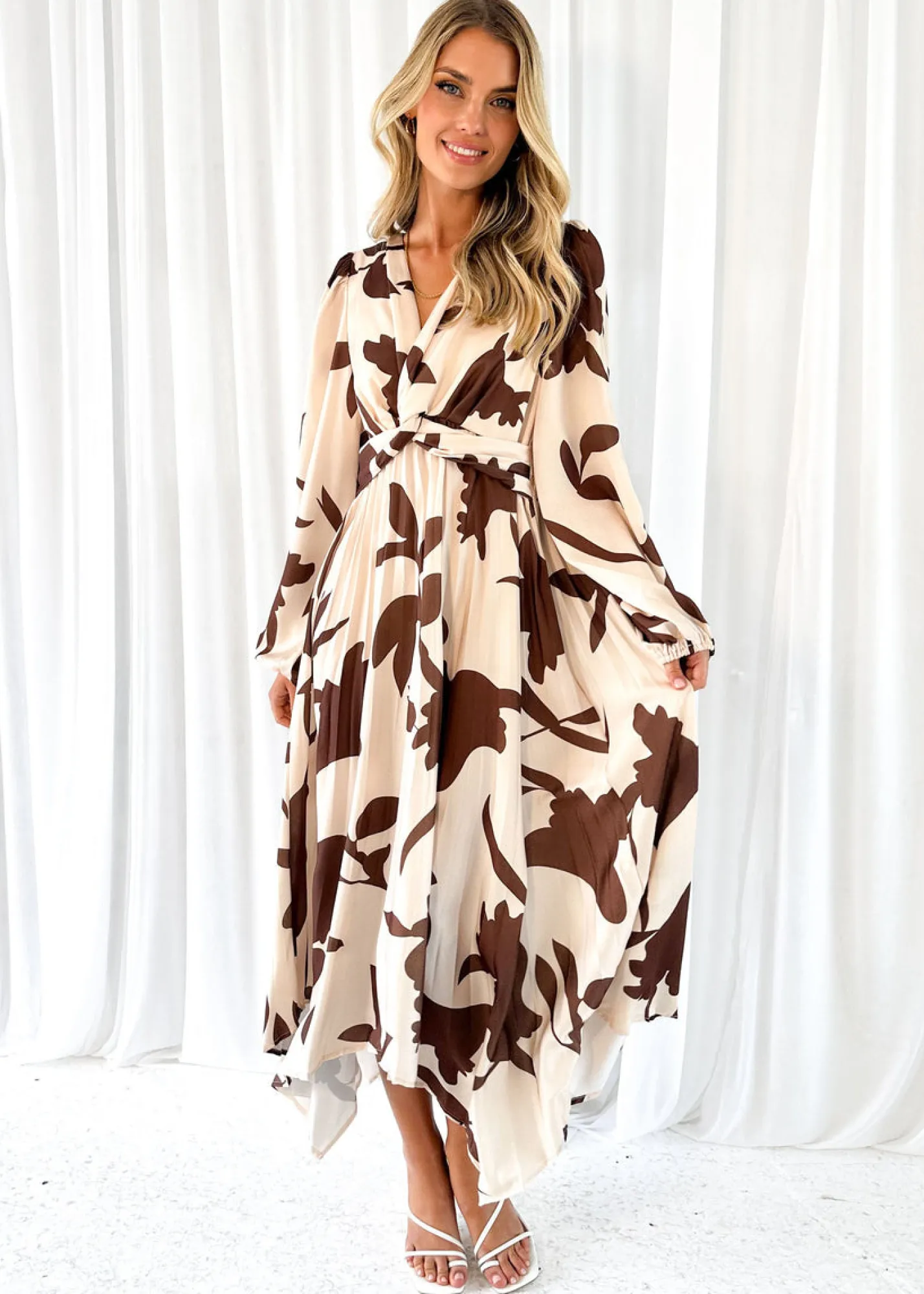 Women Gingham & Heels Midi>Tirana Midi Dress