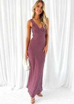Women Gingham & Heels Maxi>Tonie Maxi Dress