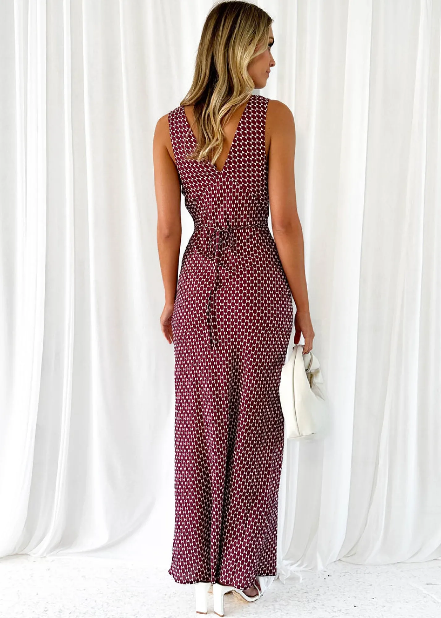 Women Gingham & Heels Maxi>Tonie Maxi Dress
