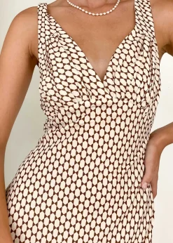 Women Gingham & Heels Maxi><noscript><img width=