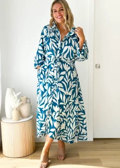 Women Gingham & Heels Midi>Toscan Midi Dress