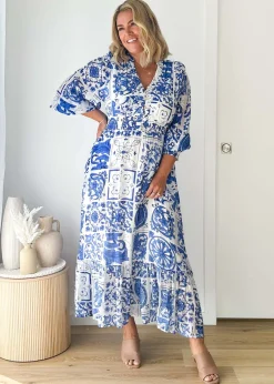 Women Gingham & Heels Midi>Toubia Midi Dress