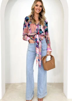 Women Gingham & Heels Blouses>Trinka Blouse