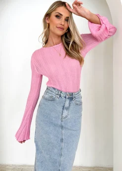 Women Gingham & Heels Knit Tops>Trivina Knit Top
