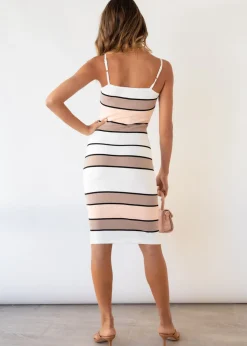 Women Gingham & Heels Knit Dresses><noscript><img width=