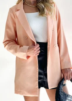 Women Gingham & Heels Sets>Tyria Blazer