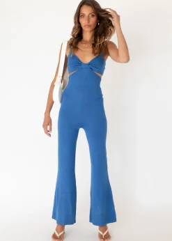Women Gingham & Heels Knit Bottoms>Unconditional Knit Pantsuit