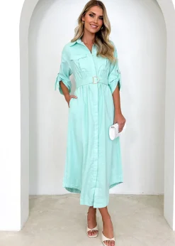 Women Gingham & Heels Midi>Valena Midi Dress