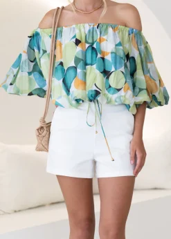 Women Gingham & Heels Off The Shoulder><noscript><img width=