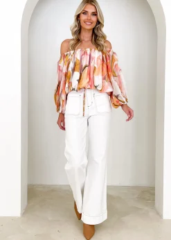 Women Gingham & Heels Blouses><noscript><img width=