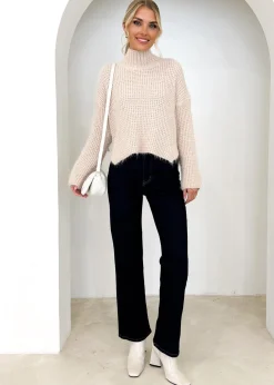 Women Gingham & Heels Sweaters>Vinette Cropped Sweater