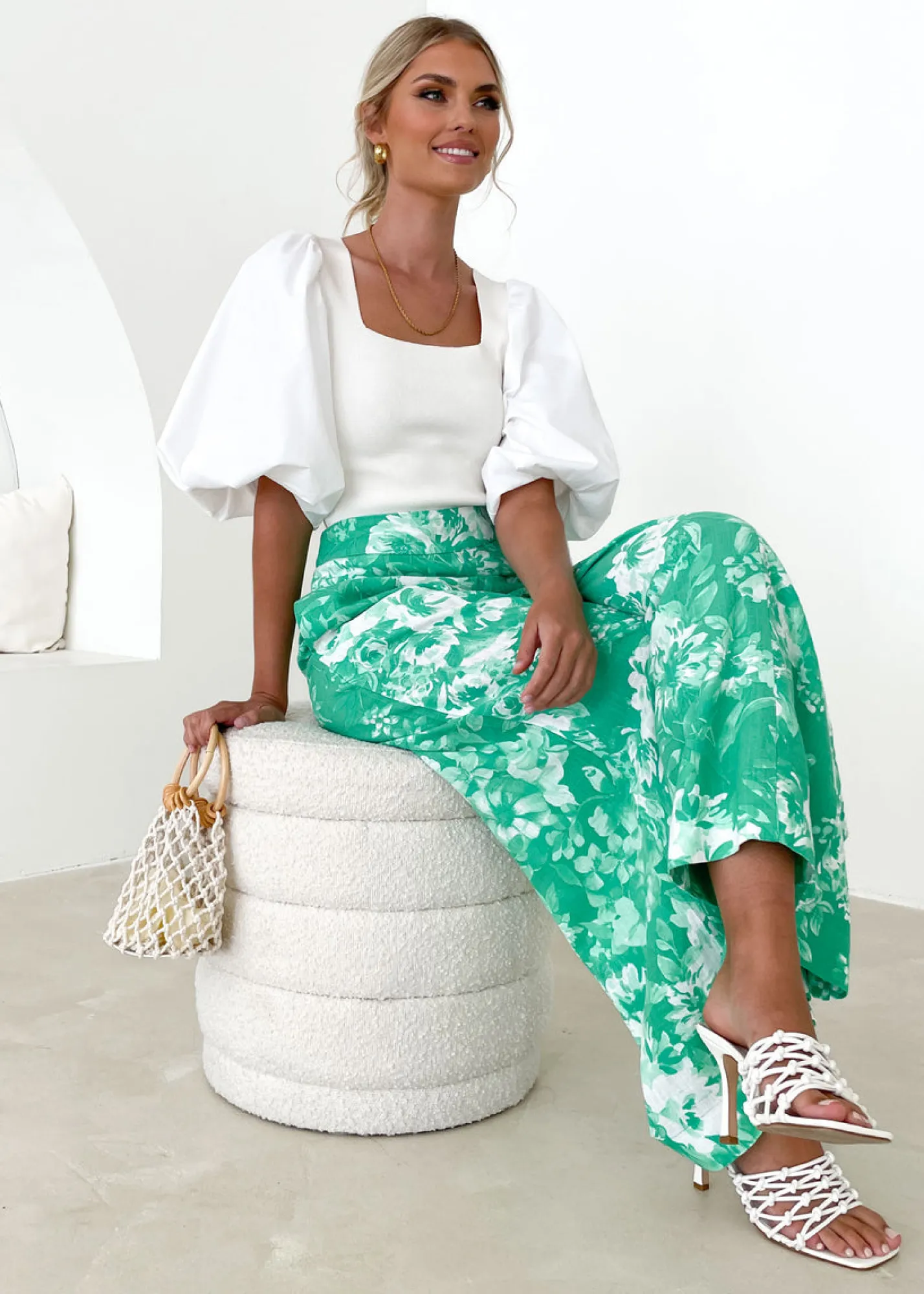 Women Gingham & Heels Pants>Vinney Wide Leg Pants