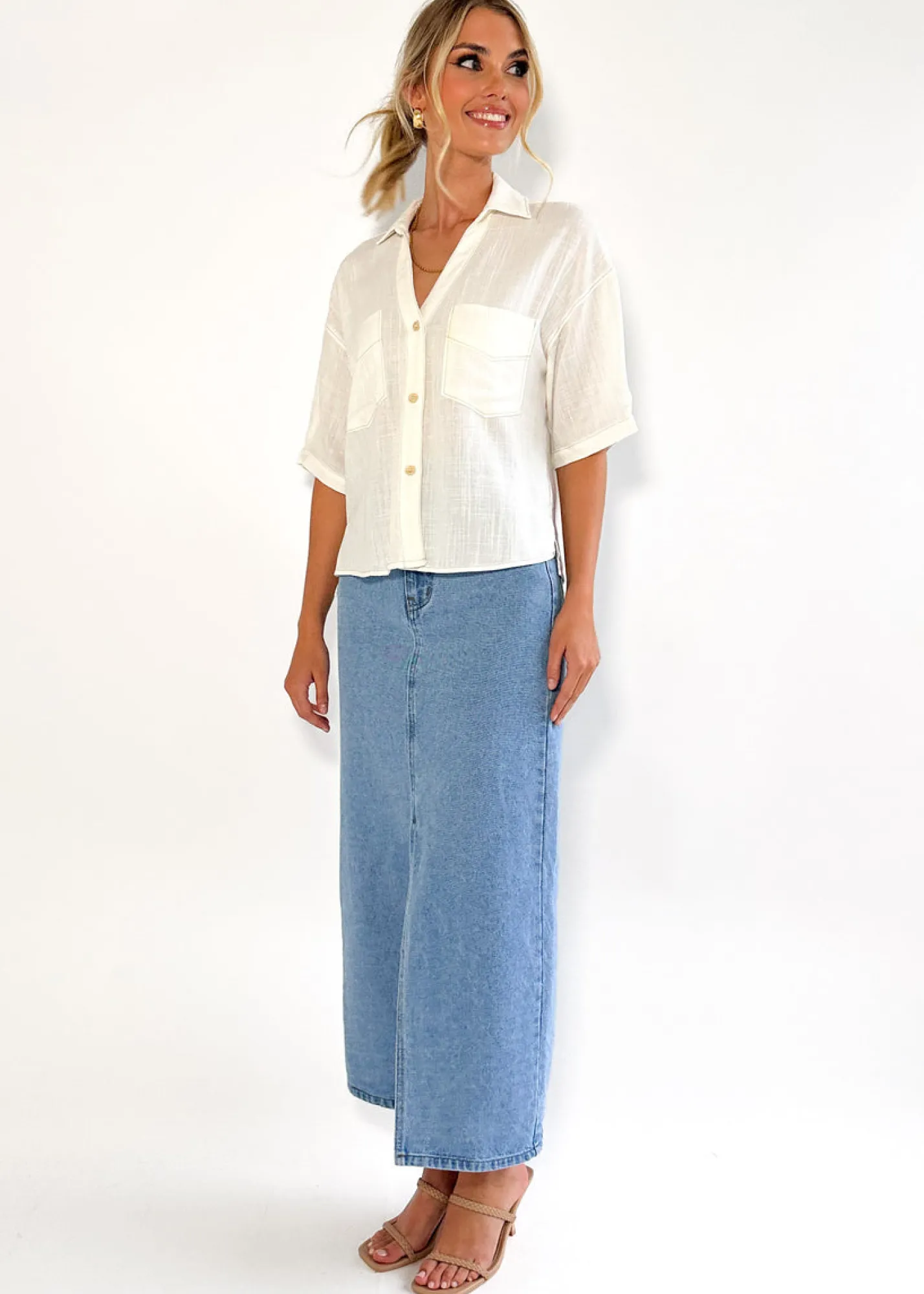 Women Gingham & Heels Shirts>Watson Shirt