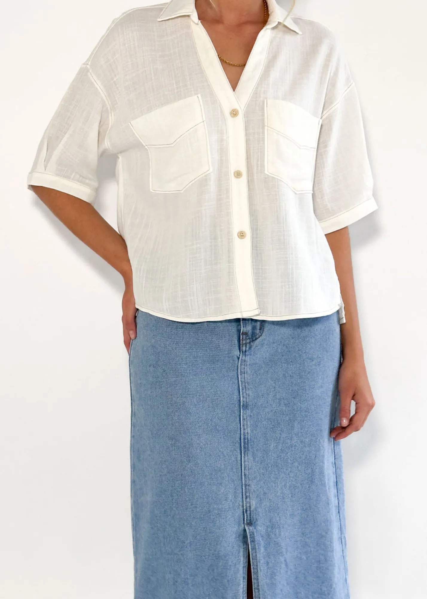 Women Gingham & Heels Shirts>Watson Shirt