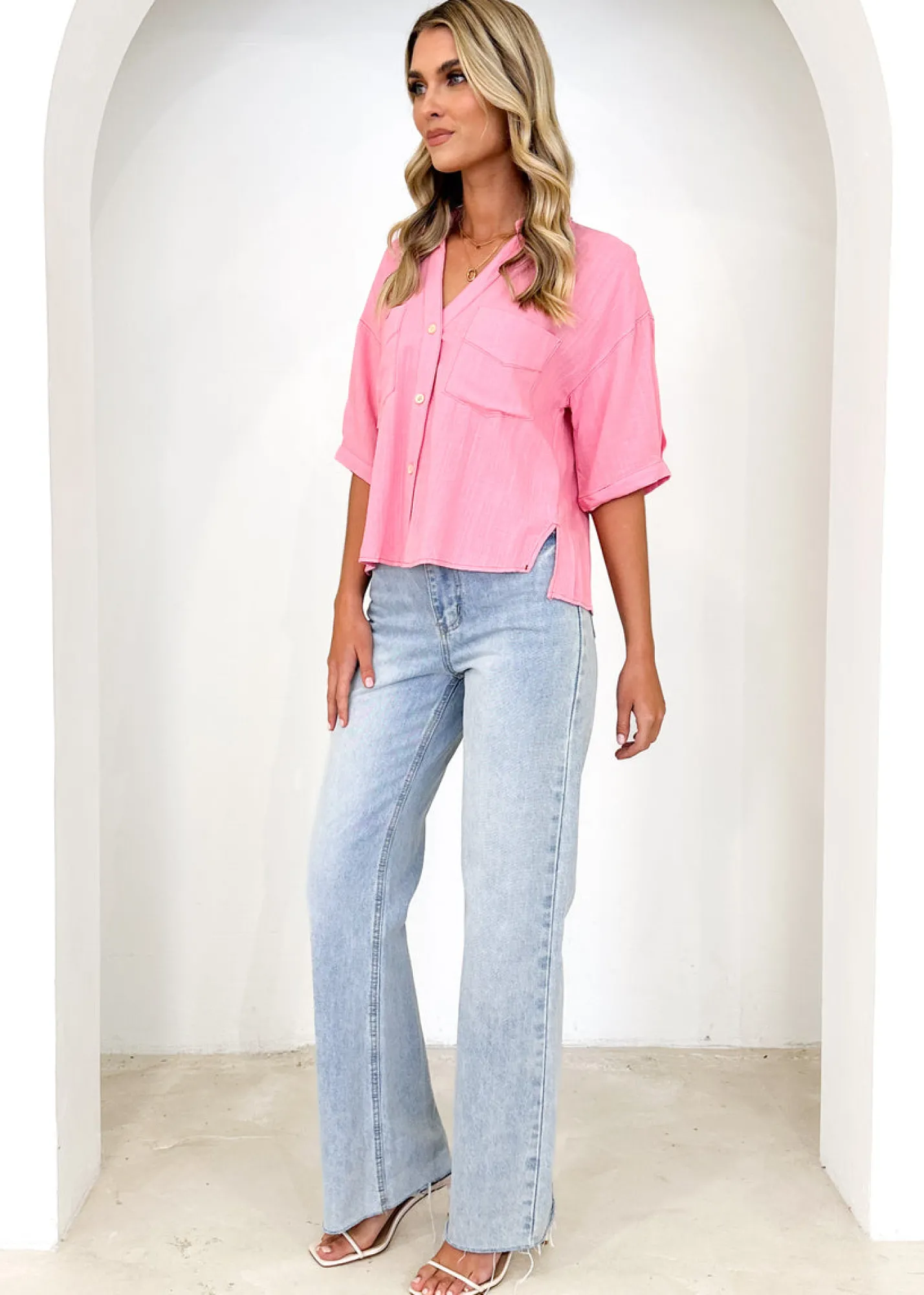 Women Gingham & Heels Shirts>Watson Shirt