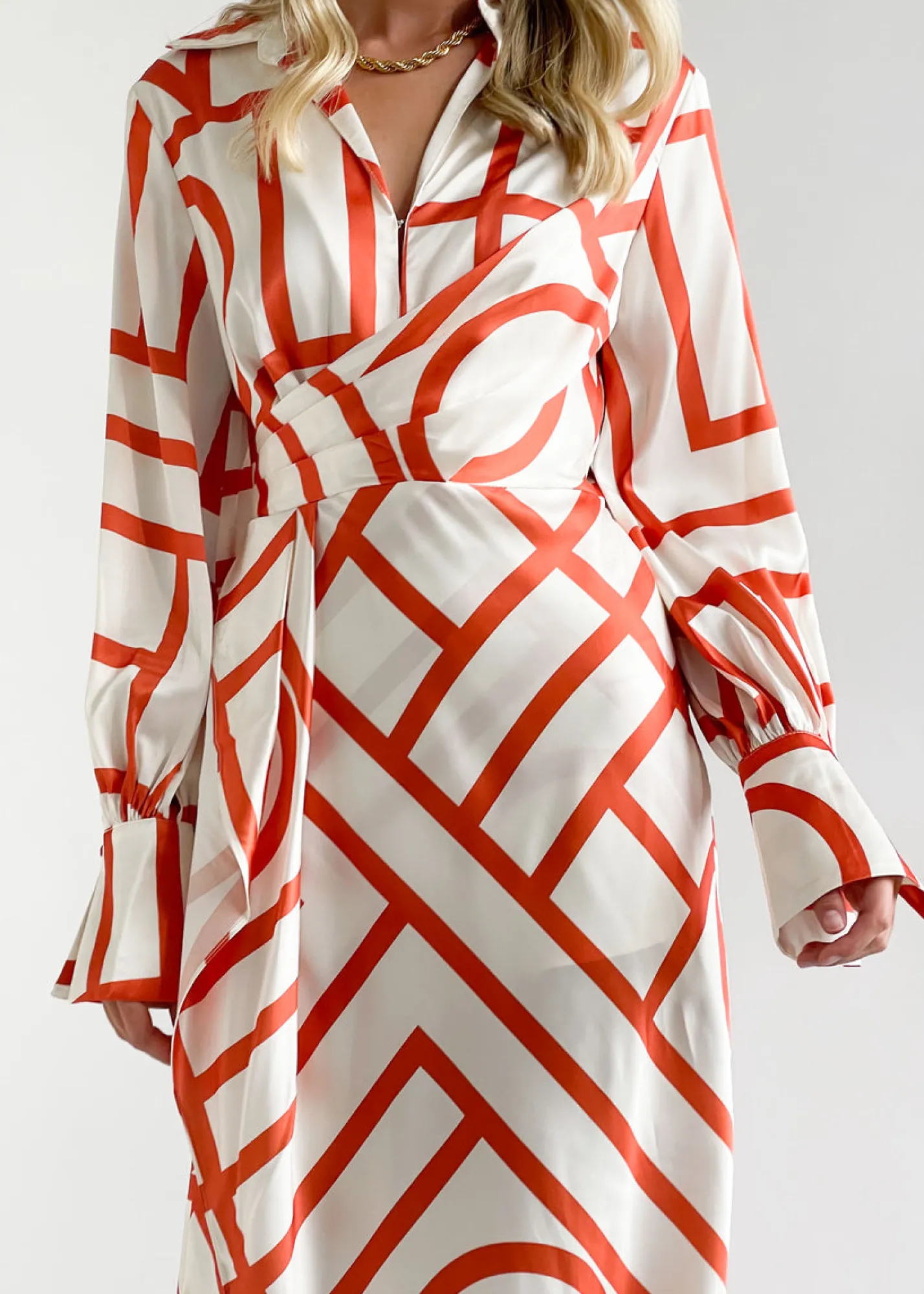 Women Gingham & Heels Maxi>Weldon Maxi Dress