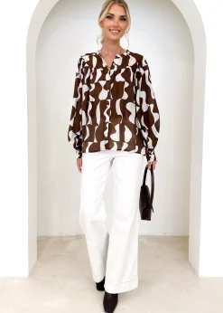 Women Gingham & Heels Blouses><noscript><img width=