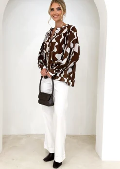 Women Gingham & Heels Blouses><noscript><img width=