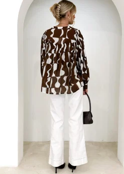 Women Gingham & Heels Blouses><noscript><img width=