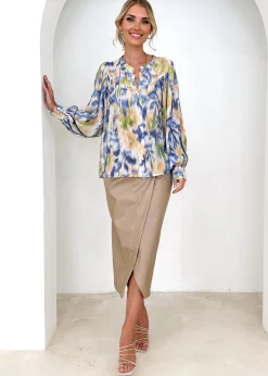 Women Gingham & Heels Blouses>Willoa Blouse