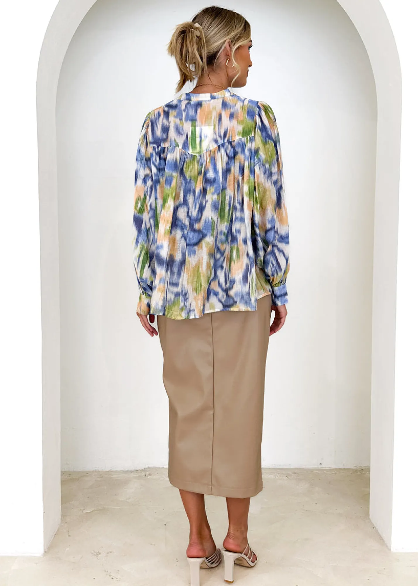 Women Gingham & Heels Blouses>Willoa Blouse