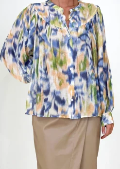 Women Gingham & Heels Blouses><noscript><img width=