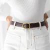 Women Gingham & Heels Belts>Yalani Leather Look Belt