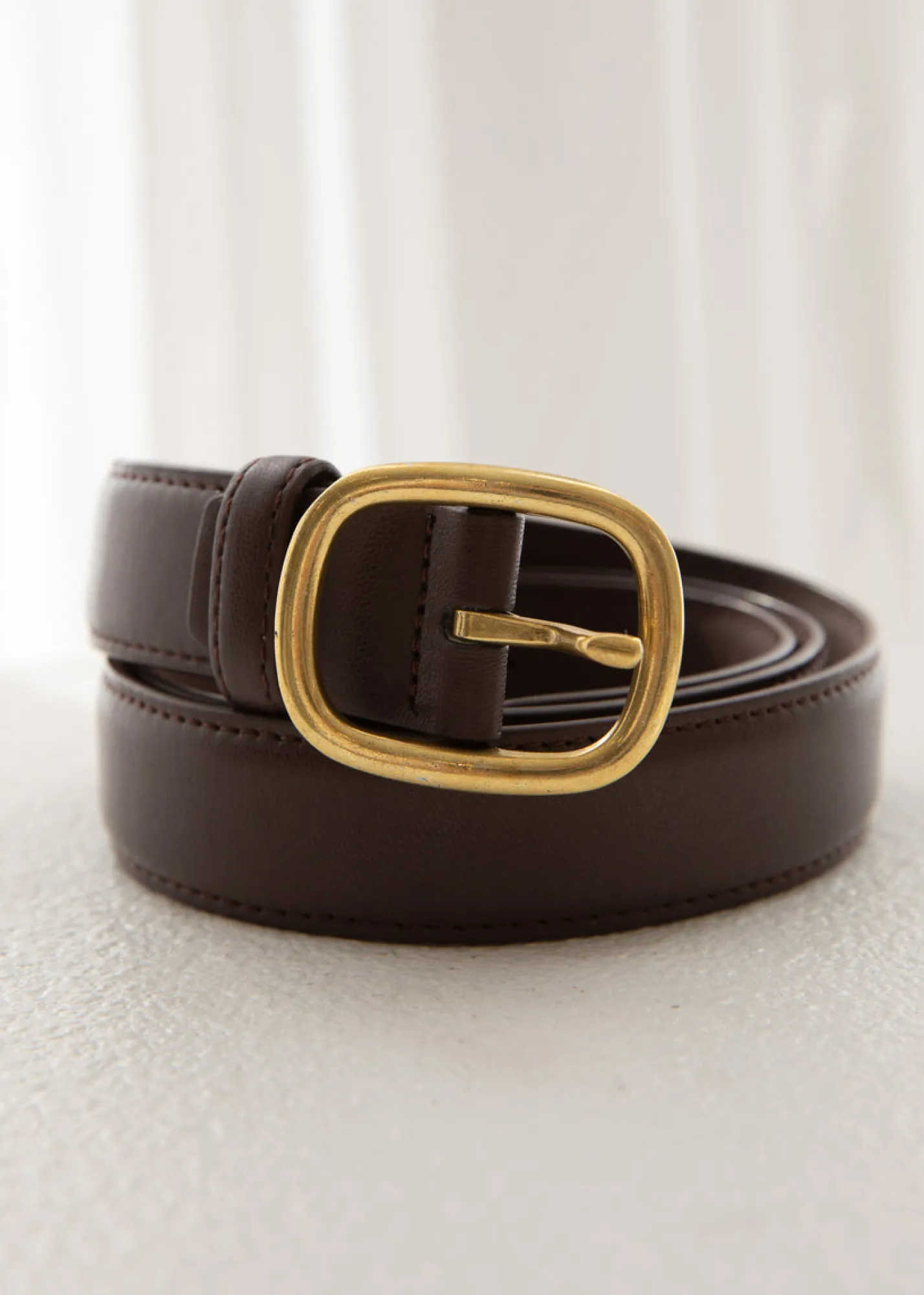 Women Gingham & Heels Belts>Yalani Leather Look Belt