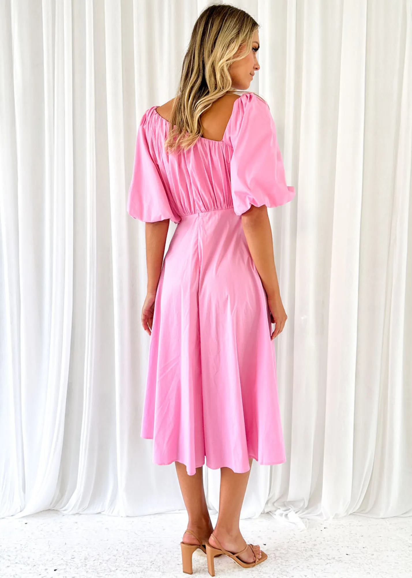 Women Gingham & Heels Midi>Yenta Midi Dress