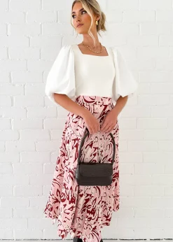 Women Gingham & Heels Skirts>Yorkie Midi Skirt