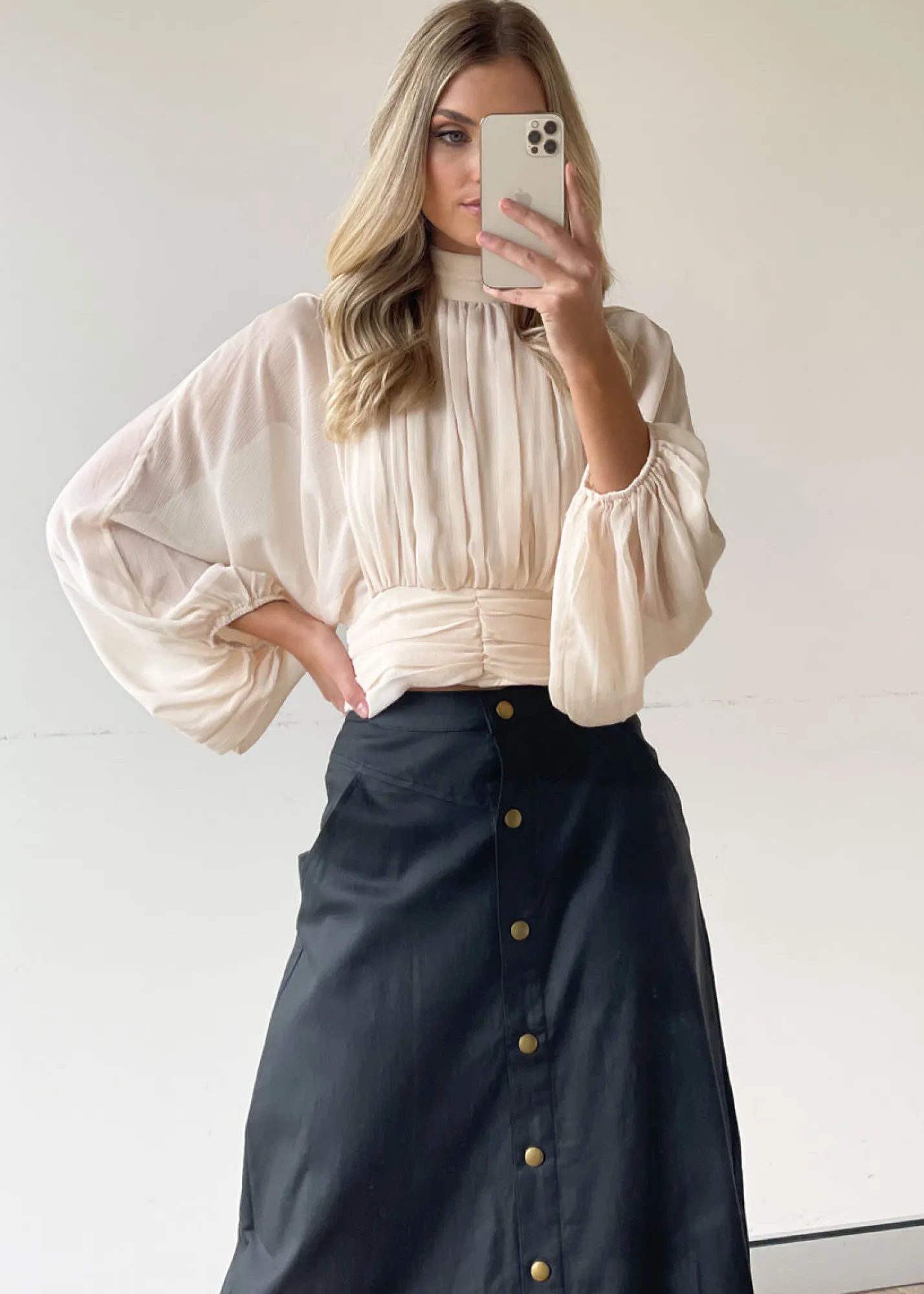 Women Gingham & Heels Skirts>Zeni Midi Skirt