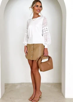 Women Gingham & Heels Knit Tops><noscript><img width=