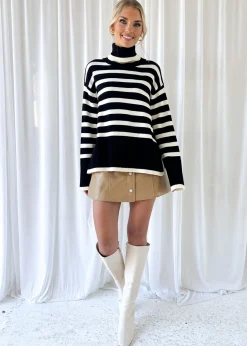 Women Gingham & Heels Sweaters>Zollana Sweater